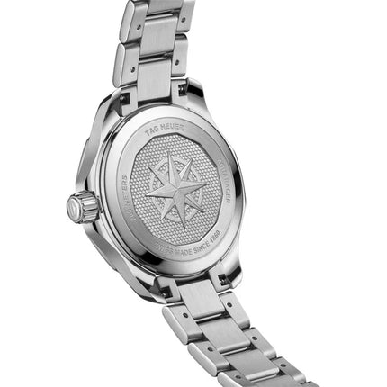 TAG Heuer Aquaracer WBP1312.BA0005 Professional 200 Solargraph White MOP Dial Steel Strap