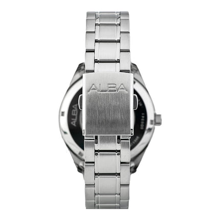 Alba Mechanical AL4147X1 Men Green Dial Stainless Steel Strap