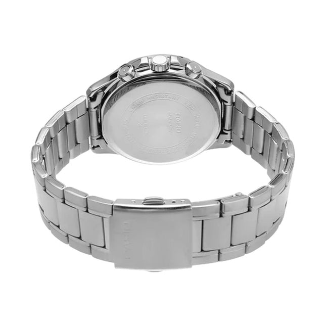 Casio General MTP-1374D-1A3VDF Multifunction Black Dial Stainless Steel Band
