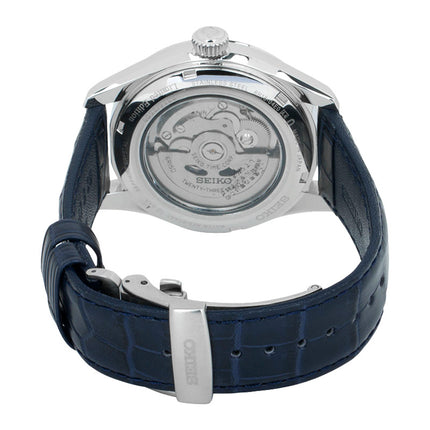Seiko Presage Shippo Enamel SPB075J1 Baselworld 2018 Automatic Blue Dial Blue Leather Strap