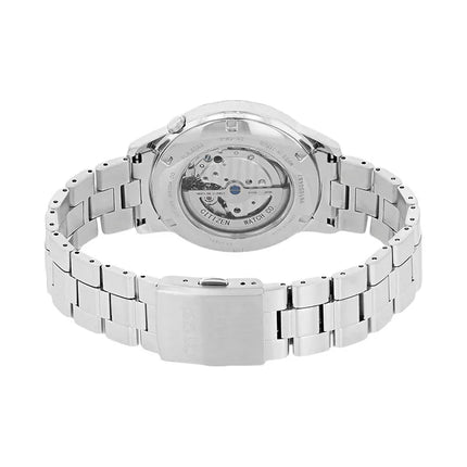 Citizen Mechanical NK5000-98L Automatic Men Navy Blue Dial Stainless Steel Strap