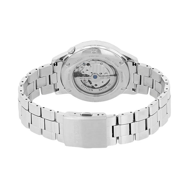 Citizen Mechanical NK5000-98L Automatic Men Navy Blue Dial Stainless Steel Strap