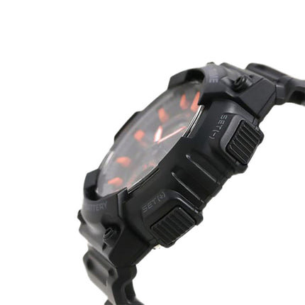 Casio General AEQ-110W-1A2VDF Men Digital Analog Dial Black Resin Band