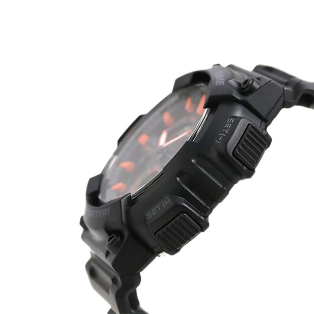 Casio General AEQ-110W-1A2VDF Men Digital Analog Dial Black Resin Band