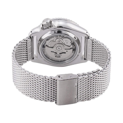 Seiko 5 Sports SRPD69K1 5KX SKX Sports Style Automatic Red Dial Mesh Strap