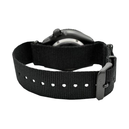 Seiko 5 Sports SRPD81K1 5KX SKX Sports Style Automatic Black Dial Black Nylon Strap