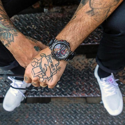 Casio G-Shock MTG-B1000B-1ADR Tough Solar Black Dial Black Resin Band