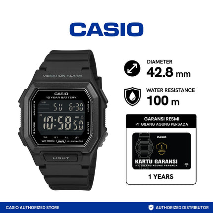 CASIO Jam Tangan W-738H-1BVDF Digital