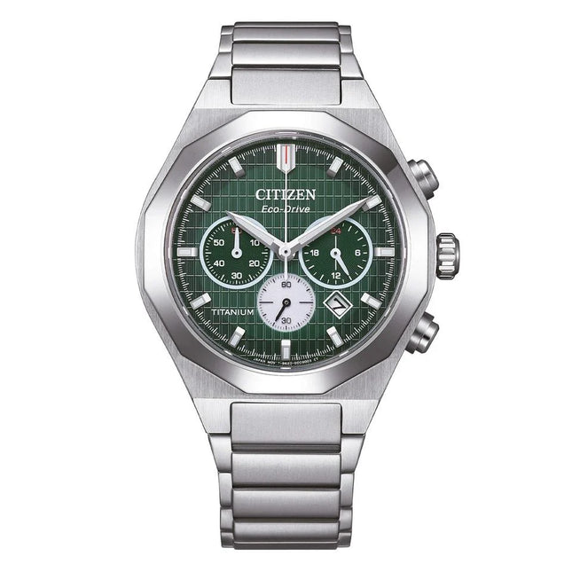 Citizen Zenshin Senkei Eco-Drive Super Titanium Chrono CA4691-59X