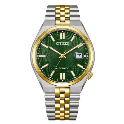 Citizen Tsuyosa 60 two tone Automatic NK0024-54X Green Dial Stainless Steel