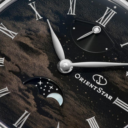 Orient Star RE-BW0008B 75th Anniversary Limited Edition M45 F8 Mechanical Moon Phase Hand Winding