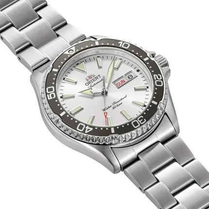 ORIENT Mako Diver RA-AA0825S White Dial Stainless Steel
