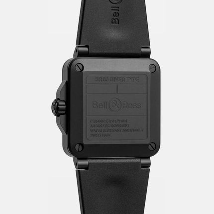 BellRoss BR-03 Diver Lum Outline  42 mm BR03A-D-OL-CE/SRB