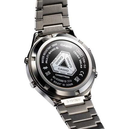 Casio TRN-50-2ADR 50th Anniversary Re-Creation Casiotron Stainless Steel Band Limited Edition