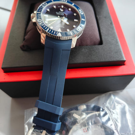 Preloved - TISSOT T-Sport 1000 T120.407.17.041.01 Seastar Powermatic 80 Silicium Blue Dial Blue Textile Strap