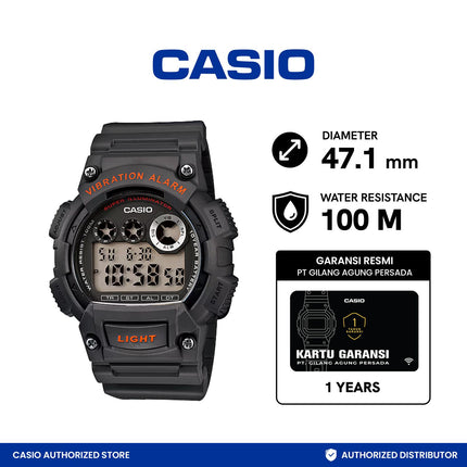 Casio Digital W-735H-8AVDF
