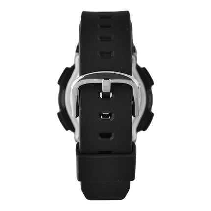 Casio G-Shock Women GM-S110-1ADR Tough Charm Digital Analog Dial Black Resin Band