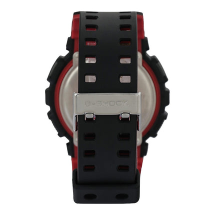 Casio G-Shock GA-110HR-1ADR Black And Red Series Digital Analog Dial Black Resin Band