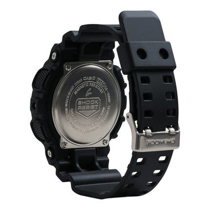 Casio G-Shock GA-100BP-1ADR Blue Paisley Series Digital Analog Striking Blue Dial Black Resin Band