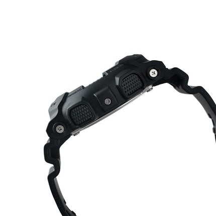 Casio G-Shock GA-110WD-1ADR Black And Briliant White Digital Analog Dial Black Resin Band