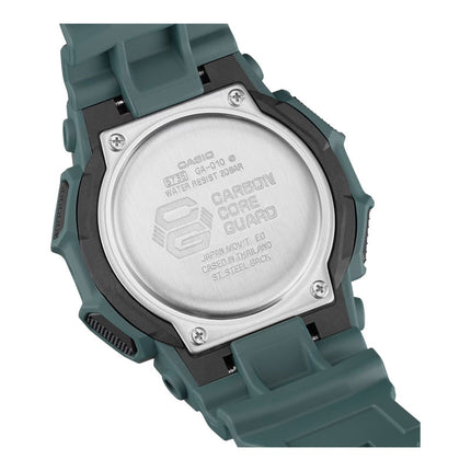Casio G-Shock GA-010-2ADR New Rugged Basic Analog Digital Black Dial Blue Resin Band