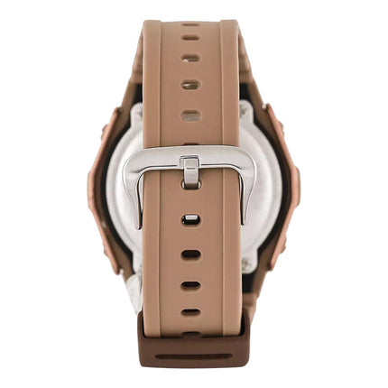 Casio G-Shock DW-5700PT-5DR Tone On Tone Brown Matte Digital Dial Brown Resin Band