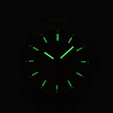 Alba Active AT3H27X1 Chronograph Men Black Dial Stainless Steel Strap