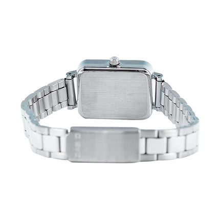 Casio General LTP-V009D-4EUDF Ladies Peach Dial Stainless Steel Band