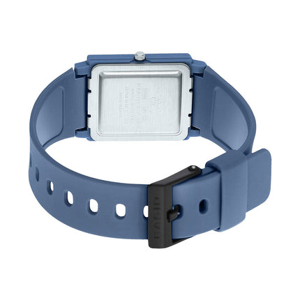 Casio General MQ-38UC-2A2DF Pop Black Dial Matte Light Blue Resin Band