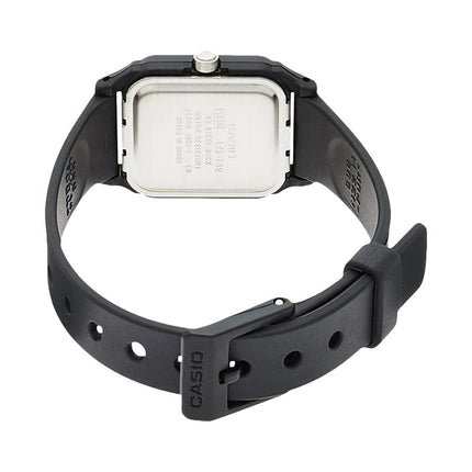 Casio General LQ-142E-1ADF Grey Dial Black Resin Band
