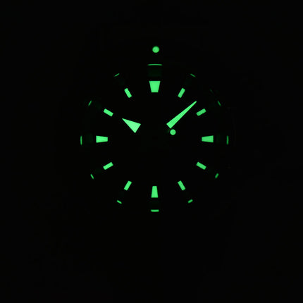 Seiko Sportura SKA509P1 Kinetic Diver Black Dial Stainless Steel Strap