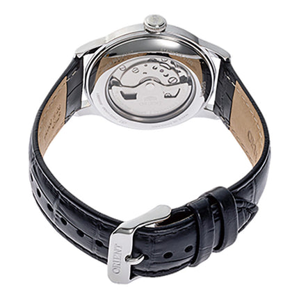 Orient Classic RA-AP0104S Bambino 38 Small Seconds Automatic Silver Dial Black Leather Strap