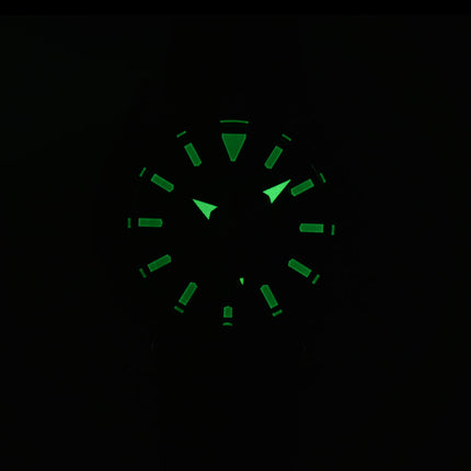 Alba Active AS9P07X1 Men Green Dial Black Rubber Strap