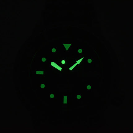 Alba Mechanical AL4249X1 Automatic Man Green Emerald Dial Green Army Rubber Strap