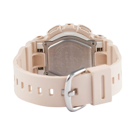 Casio Baby-G BA-110XCP-4ADR Digital Analog Pink Digital Dial Beige Resin Band