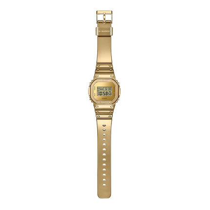 Casio G-Shock GM-5600YMG-9DR Fine Metallic Series Digital Dial Gold Resin Band