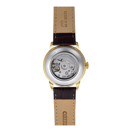 Orient Classic RA-AP0106S Bambino 38 Small Seconds Automatic Silver Dial Brown Leather Strap