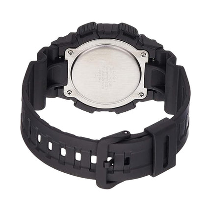 Casio General W-735H-1A2VDF 10 Year Battery Black Resin Band