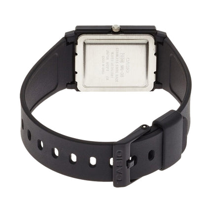 Casio General MQ-38-2ADF Blue Dial Black Resin Band