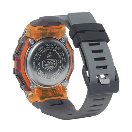 Casio G-Shock GBD-200SM-1A5DR G-Squad Vital Bright Men Black Digital Dial Grey Resin Band
