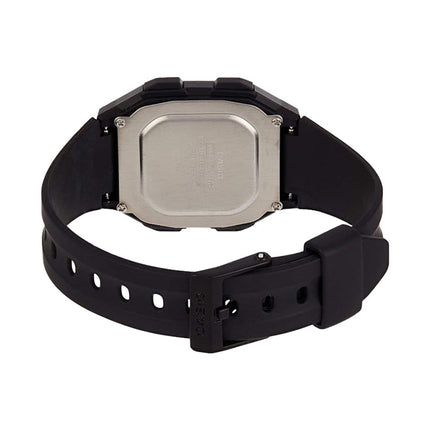Casio General F-201WA-9ADF 10 Years Battery Life Digital Dial Black Resin Band