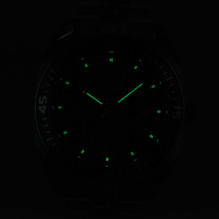 Alba Active AS9T77X1 Men Green Dial Stainless Steel Strap