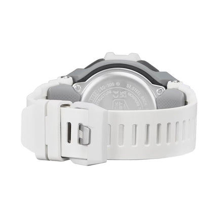 Casio G-Shock GBD-300-7DR G-Squad Digital Dial White Resin Band