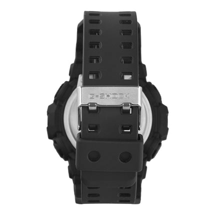 Casio G-Shock GA-700WD-1ADR Black And Briliant White Digital Analog Dial Black Resin Band