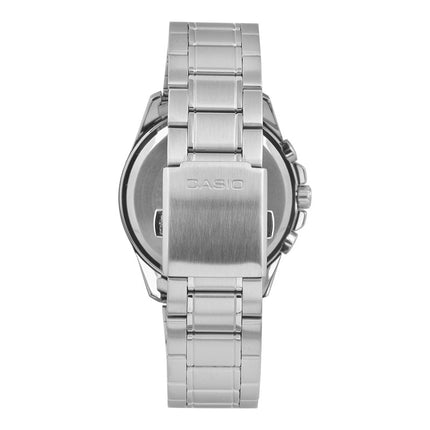 Casio General MTP-1375D-7AVDF Enticer Men Silver Dial Stainless Steel Band