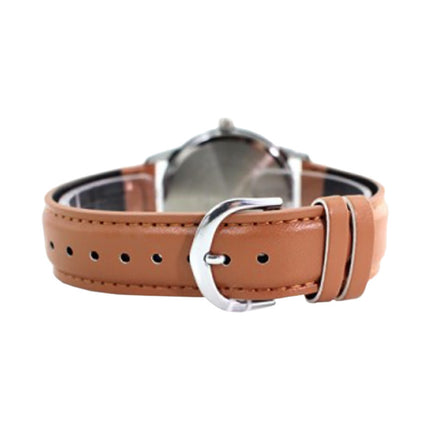 Casio General MTP-V002L-5B3UDF Brown Dial Tan Leather Band