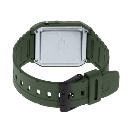 Casio General CA-53WF-3BDF Data Bank Digital Dial Green Resin Band