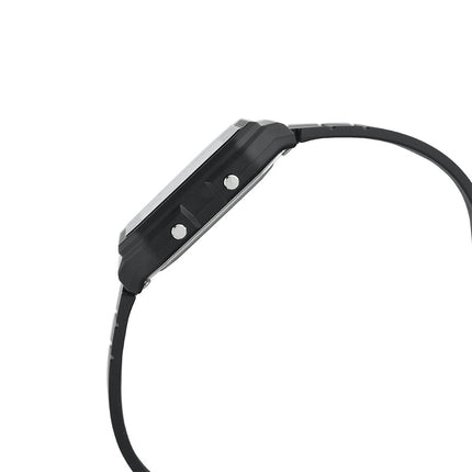 Casio General LF-20W-1ADF Pop Digital Dial Black Resin Band