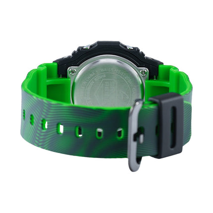 Casio G-Shock DW-D5600TD-3DR Time Distortion Series Digital Dial Printed Green Resin Band