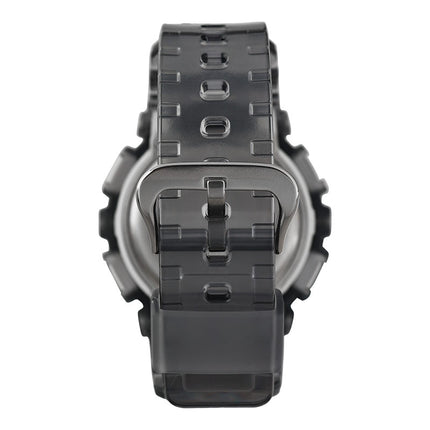 Casio G-Shock GMA-S110TB-8ADR Translucent Gray with Metallic Blue Dial Grey Transparent Resin Band